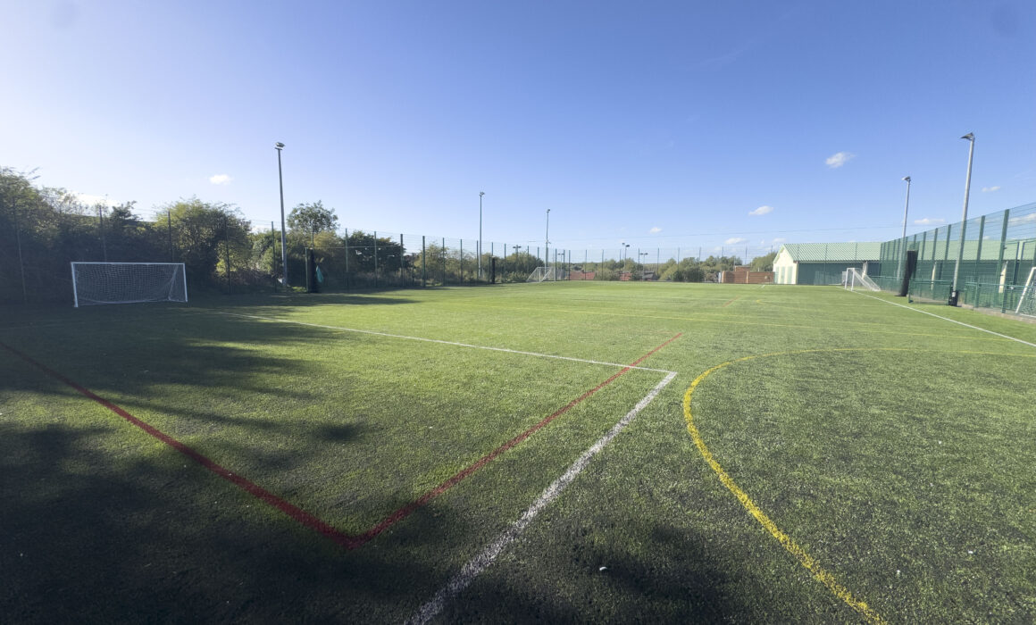 Upgraded pitch at Killamarsh Active